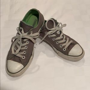 Converse All-Star Gray Shoes - Size 8